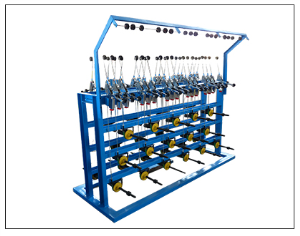 Copper straight straight line machine