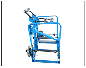 Single head wall power take-off machine