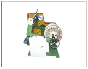 Swing arm type single-axis wire take-up machine