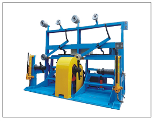 Double-arm power take-off machine
