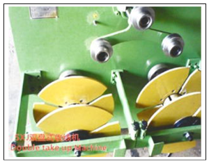 SXJ double disc wire take-up machine